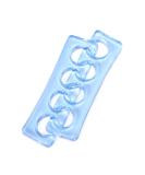 Alexnailart Soft Silicone Toe Separators - Blue (1 Pair) for Nail Art Manicure Pedicure - Buy Online on GoSupps.com