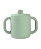 Beaba Silicone Training Cup - Leakproof Toddler Sippy Cup 5.5 oz (Sage) - Buy Online on GoSupps.com