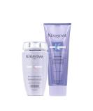 Kerastase Blond Absolu Kit - Bain Ultra Violet & Cicaflash Conditioner 250ml | Best for Blonde Hair Care - Buy Online on GoSupps.com