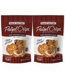 Snack Factory Pretzel Crisps Honey Mustard and Onion 7.2 Ounce (2 pack) - Buy Online on GoSupps.com