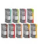 LMNT Zero Sugar Electrolytes Powder Sticks - 18 Variety Pack | Raw Unflavored Citrus Raspberry Mango Chili Chocolate Watermelon Grapefruit Chocolate Caramel Orange - International Shipping Available - Buy Online on GoSupps.com