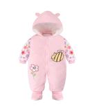 Cotton Baby Rompers with Booties & Hat | Infant Winter Outfits Set 6-9 Months - Buy Online on GoSupps.com
