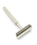 Parker Safety Razor 78R-Sc Satin Chrome - Premium Double Edge Shaving Razor for a Smooth Close Shave | International Shipping Available - Buy Online on GoSupps.com