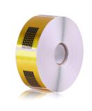 500 Self-Adhesive Golden Nail Stencils for Gel Nails - UV Art Modeling Templates for Perfect Extensions - Buy Online on GoSupps.com