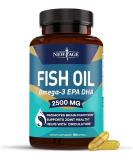 NEW AGE Omega 3 Fish Oil 2500mg Supplement Immune & Helath Support â Promotes Joint  Eye & Skin Health - Non GMO - EPA  DHA Fatty Acids Gluten Free (90 Softgels (Pack of 1)) - Buy Online on GoSupps.com