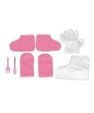 Wax Hand & Foot Spa Care Kit with Paraffin Wax Gloves, Socks, and Liners - Buy Online on GoSupps.com