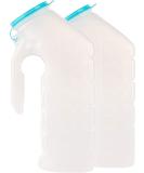 Glow-in-The-Dark Male Urinal Set - 2 Bottles, 32 Oz for Hospitals, Emergencies & Travel - Buy Online on GoSupps.com