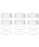 Nenesupply Caps Lids for Spectra, Avent, and Nenesupply Bottles - Compatible with Spectra Pump Parts - 6 Count - Buy Online on GoSupps.com
