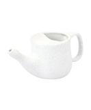 HealthGoodsIn Ceramic Neti Pot for Sinus Relief - Spill Proof Premium Grade Dishwasher Safe 225ml - White Crackle - Buy Online on GoSupps.com