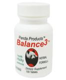 Balance 3 - Panda Products | 100 Herbal Tablets Formula - Buy Online on GoSupps.com