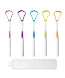 Colorful Tongue Scraper for Adults & Children | Oral Care & Fresh Breath | Tongue Cleaning Brush Set - Buy Online on GoSupps.com