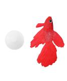 Buy Red Betta Fish | Floating Artificial Fish Decorations for Aquariums | International Shipping Available - Buy Online on GoSupps.com