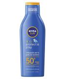 NIVEA Kids FP50+ Sunscreen Lotion 200ml - Ultra Protection Solar Cream for Children | International Shipping Available - Buy Online on GoSupps.com