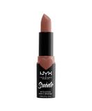 NYX Suede Matte Lipstick - Dainty Daze (Soft Pink) | Vegan Formula - Buy Online on GoSupps.com