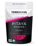 Terrasoul Superfoods Organic Freeze-Dried Pitaya Powder (Dragon Fruit) 3.5 Oz - Vibrant Color  Antioxidants  Vitamin C - Buy Online on GoSupps.com