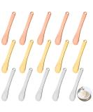 15 PCS Metal Makeup Spatula YuCool Cosmetic Spatulas Cream Spoon Mini Beauty Scoop Beauty Scoop for Mixing and Sampling - Buy Online on GoSupps.com