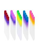 20 Pcs Glass Nail File Bulk with Plastic Sleeve  Crystal Fingernail Files Set  Double Sided Finger Nail Files  Professional Manicure Nail Care  Christmas Stocking Stuffers Gifts for Women Girls Multi-colored - Buy Online on GoSupps.com