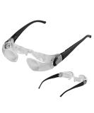 HoveeLuty Magnifying Glasses Adjustable 4X Magnifying Eyewear Anti-Glare Wearable Magnifier Glasses Greats for Myopia Seniors Watching TV for Low Vision Reading Fishing - Buy Online on GoSupps.com