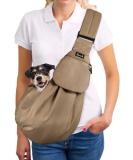 Slowton Dog Carrier Bag - Waterproof Pet Carrier with Adjustable Strap for Outdoor Walks | Fits Dogs 2.2-5kg - Buy Online on GoSupps.com