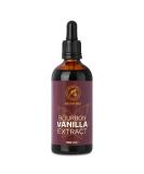 Bourbon Vanilla Extract 100ml | Dark Glass Bottle with Drip Donor | Vegan Liquid for Baking & Pastry Refining - Buy Online on GoSupps.com