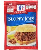 McCormick Sloppy Joes Seasoning Mix 1.31 Oz - Pack of 6 - Buy Online on GoSupps.com