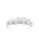Bride Silver Shell Crystal Crown - Wedding Tiara Headpiece for Sunshinesmile Bride | Elegant Wedding Hair Jewelry & Accessories - Buy Online on GoSupps.com