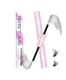 Lash Bond and Seal Cluster Eyelash Glue | Super Strong Hold Waterproof Adhesive for DIY Individual Eyelash Extensions | Sensitive Eyes Friendly | 2in1 Clear Bond - Buy Online on GoSupps.com