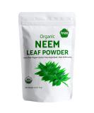 Iyasa Holistics USDA Organic Neem Leaf Super Greens Powder 4 oz - Blood & Liver Purification, Healthy Hair & Skin - Resealable Bag - 113g - Buy Online on GoSupps.com