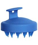 Hair Shampoo Brush & Scalp Massager - Soft Silicone Bristles for Scalp Health & Hair Growth (Blue) - Ideal for Wet & Dry Use - International Shipping Available - Buy Online on GoSupps.com