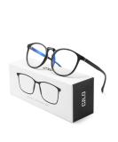 CNLO Blue Light Filter Glasses Computer Glasses Reduce Eye Strain Lightweight Frame Men/Women Black - Buy Online on GoSupps.com