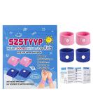 SZSTYYP Motion Sickness Bands for Kids Travel Sickness Relief Wristbands Anti-Nausea Wristbands for Car Sickness(Pink and Blue) Pink/Blue - Buy Online on GoSupps.com