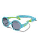 Kids Sunglasses 6-24 Months | Flexible & Adjustable Toddler Shades with UV Protection | Ultralight & European-Designed - Light Blue - Buy Online on GoSupps.com