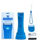 Archibald Intim Trimmer - Wet/Dry Private Groomer & Sacksafe Guard Shaver for Body & Groin - Blue V3 - Buy Online on GoSupps.com