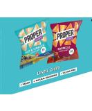 Wowboxme Properchips Bundle 24 Salt & Vinegar and 24 x Barbecue BBQ (48 x 20g Bundle) (1 Bundle) 20 g (Pack of 1) - Buy Online on GoSupps.com