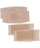 Buy NOLITOY 2 Pairs Skate Ankle Sleeves - Gel Jacket for Heel Support | International Shipping Available - Buy Online on GoSupps.com