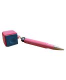 Powder Coated Pink Bullet Pocket Chalker with Scuffer - Cue Chalk Holder - Buy Online on GoSupps.com