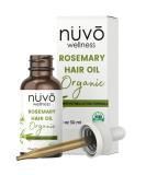 Organic Rosemary Oil for Hair Growth | Moroccan & Jojoba Oil Blend | Moisturizes Split Ends & Dry Scalp | 30ml - Product of Canada - Buy Online on GoSupps.com