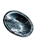 Hematite Crystal Thumb Stone - Stress Relief & Grounding Energy Aid for Meditation and Chakra Balance - Polished Healing Gem for Anxiety & Focus - Buy Online on GoSupps.com