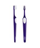 Tepe Supreme Compact Toothbrush - Conical Brush Shape for Optimal Cleaning | Soft Bristles & Interdental Care | Random Color - 1 Pack - Buy Online on GoSupps.com