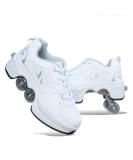 CHSSIH Roller Skates for Women Shoes with Wheels for Girls Kick Rollers Shoes Retractable for Boys  Adult Parkour Quad Roller Shoes Inline Skates Children'sOutdoor Skates A 4 - Buy Online on GoSupps.com