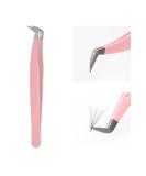 Lash Extension Tweezers for Volume and Mega Volume Fans - Stainless Steel Precision Tweezers for Professional Eyelash Extensions - Buy Online on GoSupps.com