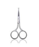 Professional Beard and Moustache Trimming Scissors - Stainless Steel, Round-Headed 06 - Buy Online on GoSupps.com