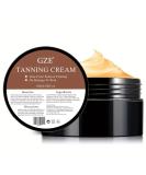Sunless Tanning Cream - Organic Self Tan & Quick Bronzer for Face & Legs | Natural Glow Moisturizer - Buy Online on GoSupps.com
