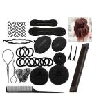 Hairstyle Help Set for Long Hair - Easy DIY Styles & Accessories | Black Hair Styling Kit - Buy Online on GoSupps.com