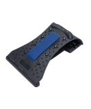 Buy Adjustable Black and Blue Neck Stretcher for Pain Relief | Cervical Support & Relaxation | International Shipping - Buy Online on GoSupps.com