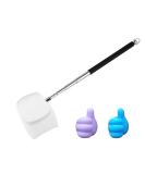 Carefree Fish Aquarium Stainless Steel Small Fishing Net  Extendable Handle Shrimp Net  Soft Light Tiny Net  Fish Tank Cleaner Long Handle(Please Note The Size of The Product) Black1 square - Buy Online on GoSupps.com