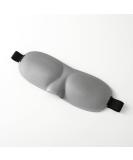Tim & Tina 3D Sleep Eye Mask Blindfold for Men Women - Light Blocking Soft Cover - Adjustable Strap - Gray (Nose) - Ideal for Travel, Nap, Yoga - Buy Online on GoSupps.com