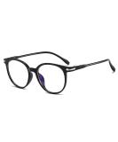 Suertree Blue Light Filter Myopia Glasses Mild Nearsightedness Glasses Hinge Fashion Distance Glasses for Women Men 959 Black -1.5 - Buy Online on GoSupps.com