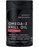 Sports Research SUPERBA 2 Antarctic Krill Oil with Astaxanthin 500 mg 120 Softgels - Buy Online on GoSupps.com