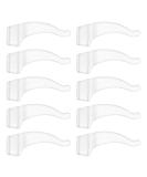 ROSENICE 20 Pairs Soft Silicone Eyeglass Anti-Slip Ear Pads (Transparent) - Buy Online on GoSupps.com